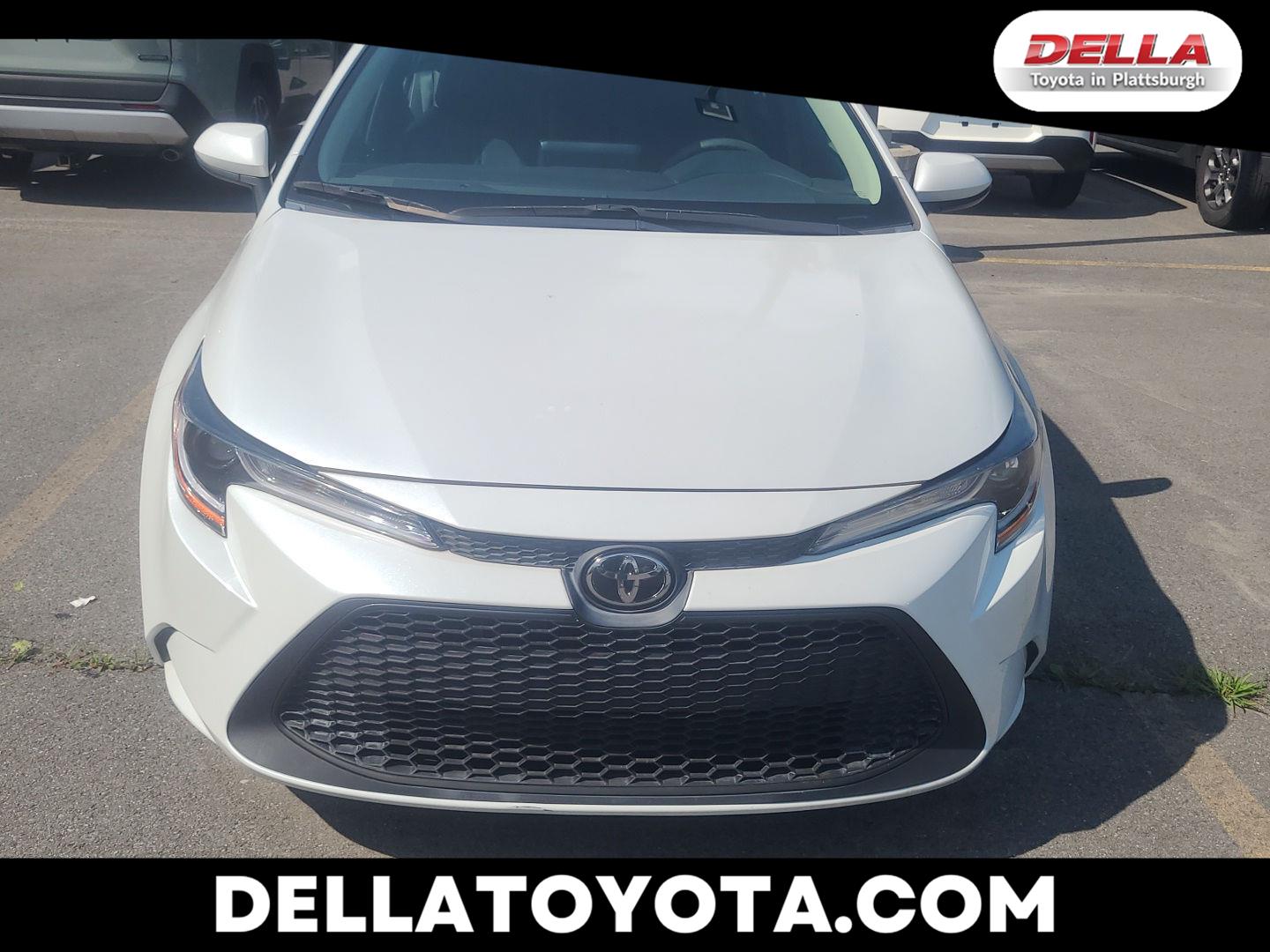 White (Wind Chill Pearl) 2022 Toyota Corolla Sedan Front-Wheel Drive Continuously Variable Transmission