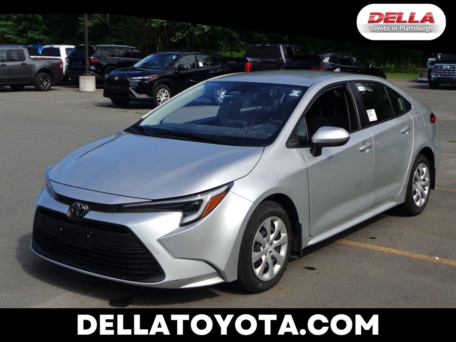 Classic Silver Metallic 2026 Toyota Corolla Hybrid Sedan Front-Wheel Drive Continuously Variable Transmission