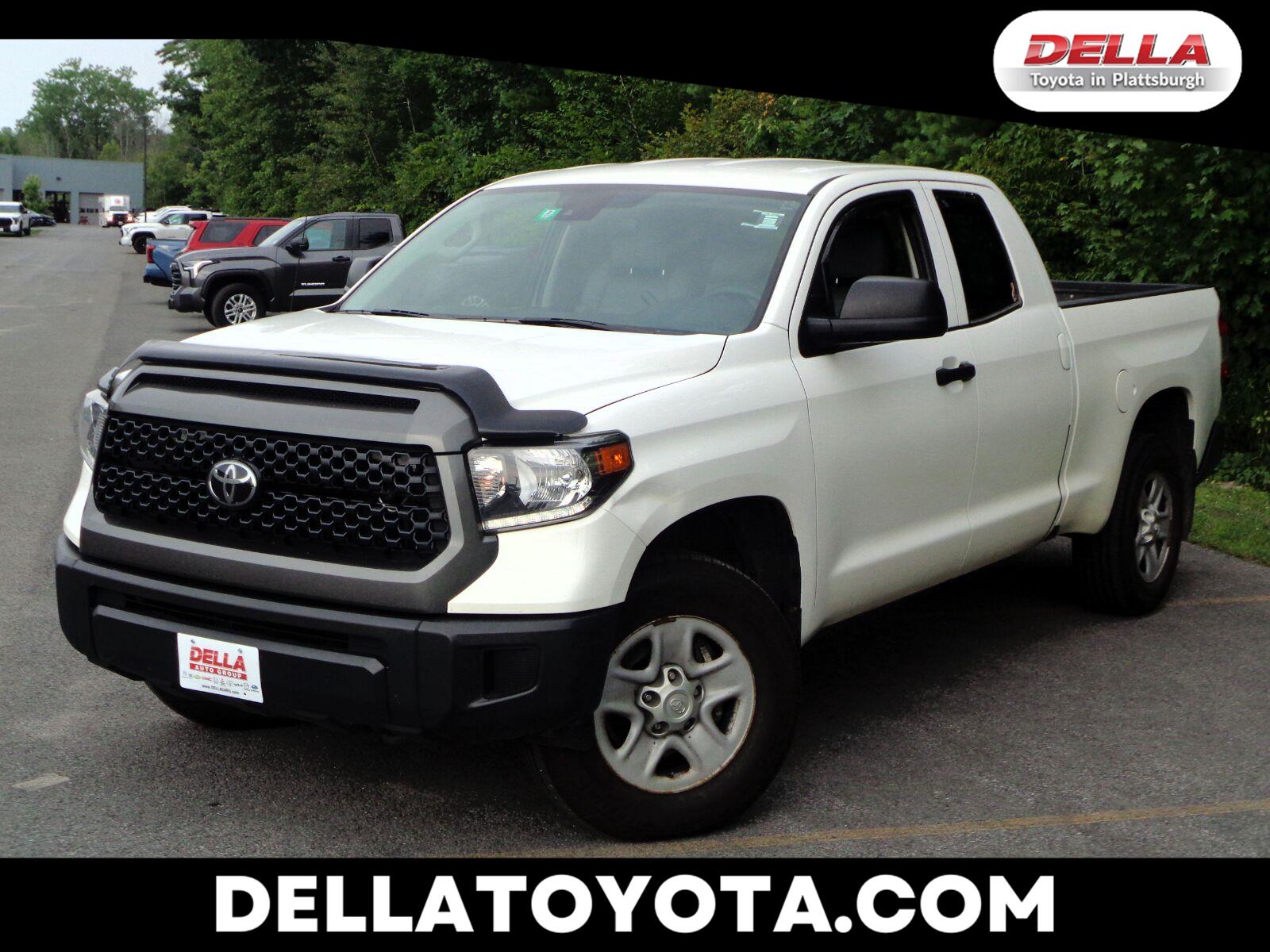 Super White 2019 Toyota Tundra Pickup Truck Four-Wheel Drive 6-Speed Automatic