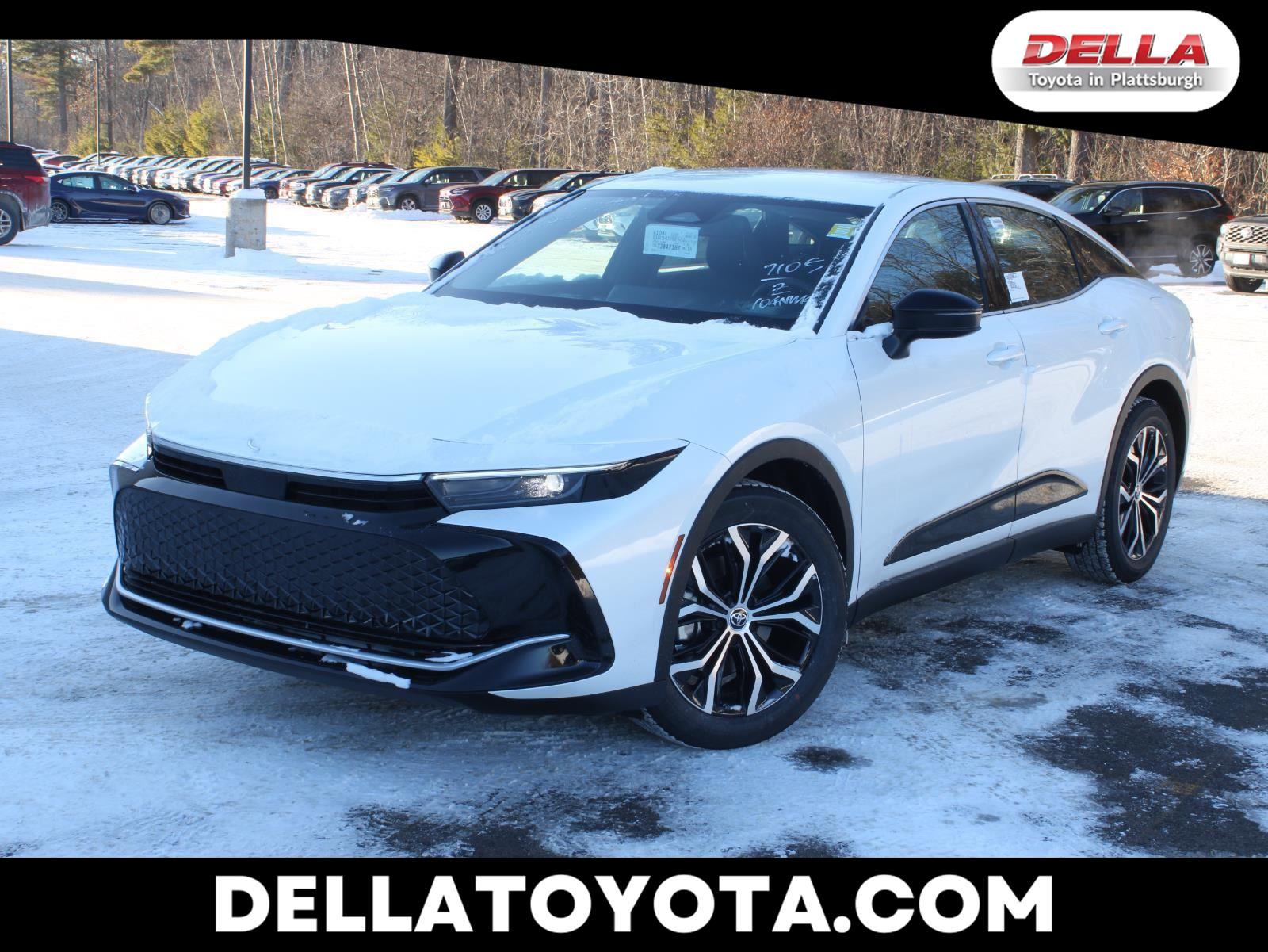 Oxygen White 2026 Toyota Crown XLE AWD Sedan All-Wheel Drive Continuously Variable Transmission