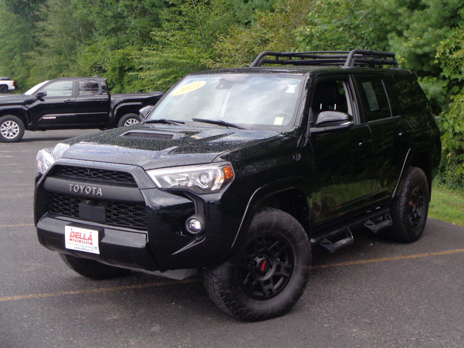 Midnight Black Metallic 2023 Toyota 4Runner SUV / Crossover Four-Wheel Drive 5-Speed Automatic