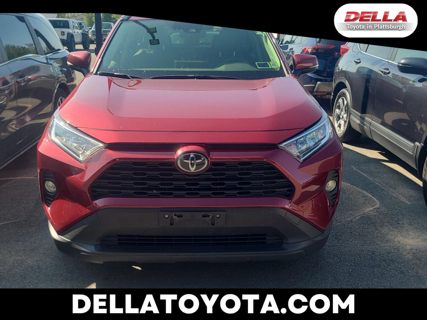 Red (Ruby Flare Pearl) 2019 Toyota RAV4 SUV / Crossover All-Wheel Drive 8-Speed Automatic