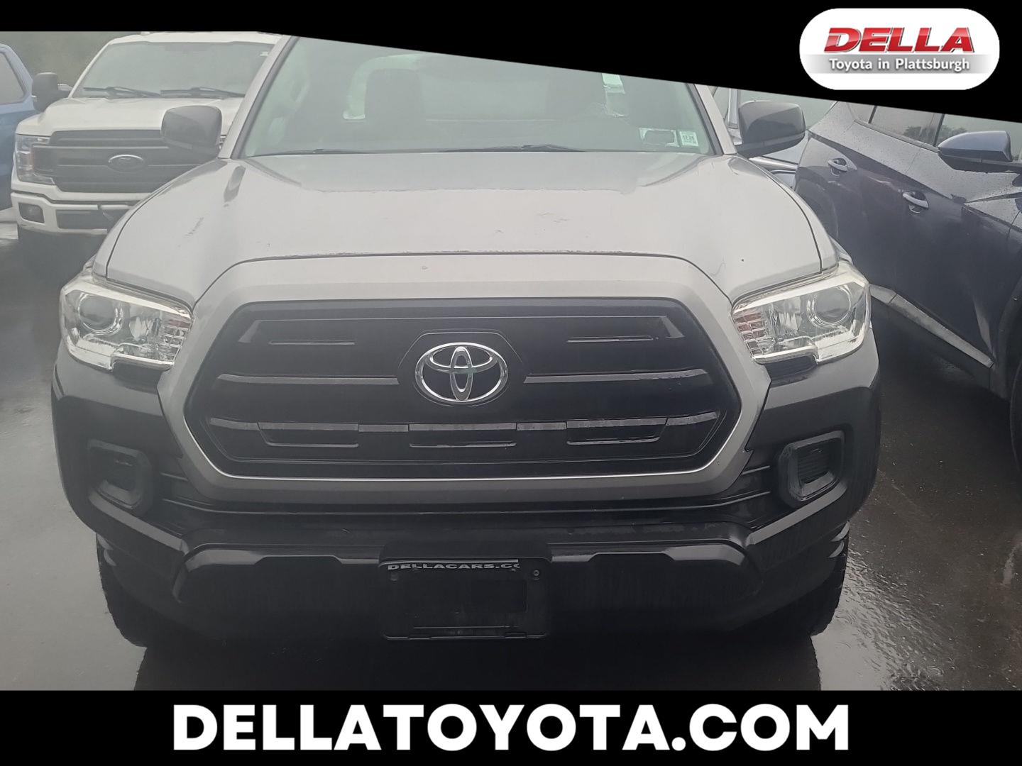 Silver Sky Metallic 2017 Toyota Tacoma Pickup Truck Four-Wheel Drive 5-Speed Manual
