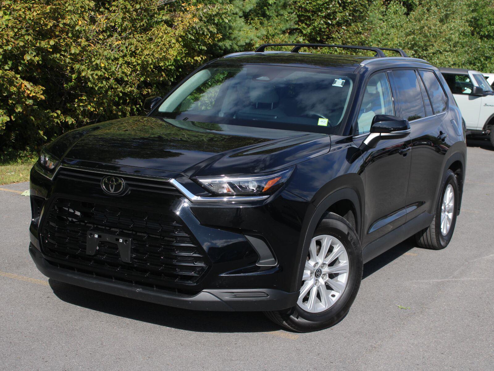Midnight Black Metallic 2024 Toyota Grand Highlander Hybrid SUV / Crossover All-Wheel Drive Continuously Variable Transmission