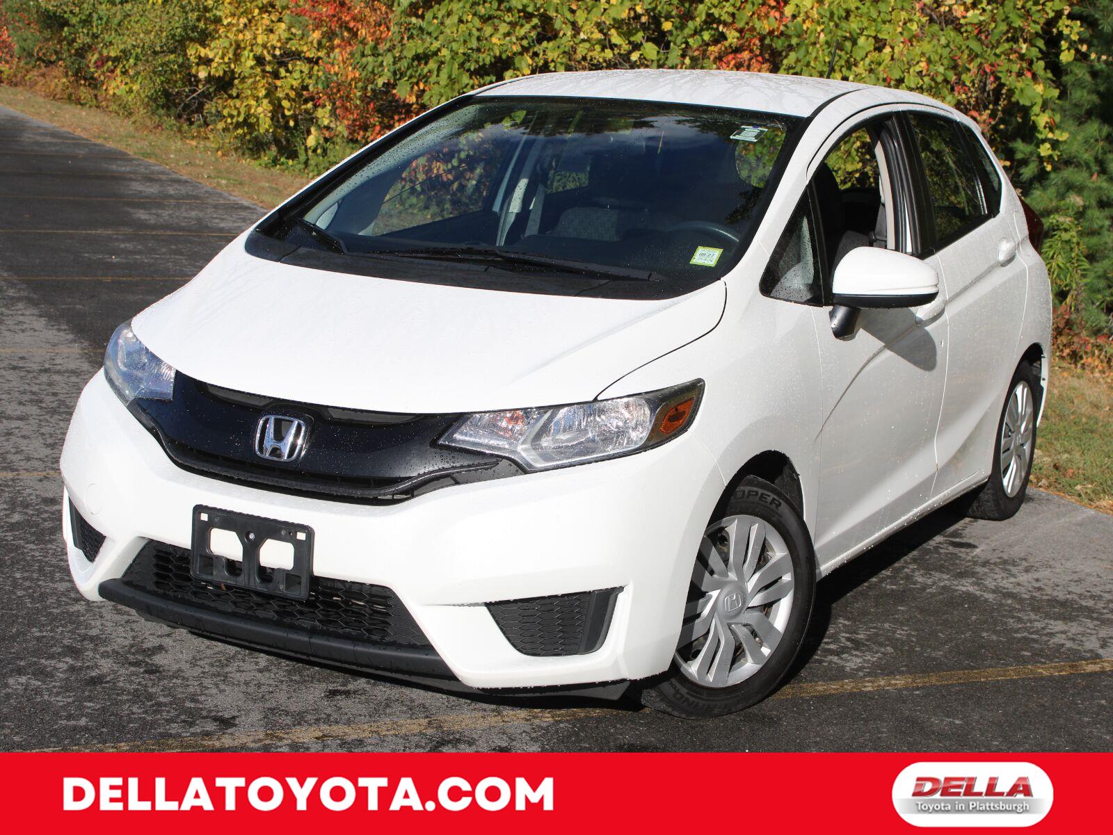 White Orchid Pearl 2016 Honda Fit Hatchback Front-Wheel Drive Continuously Variable Transmission