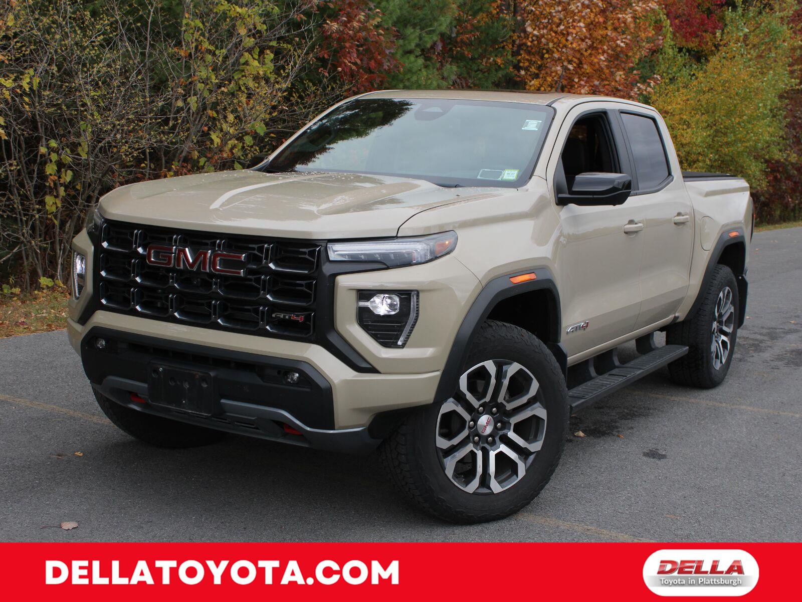 Desert Sand Metallic 2024 GMC Canyon Pickup Truck Four-Wheel Drive 8-Speed Automatic