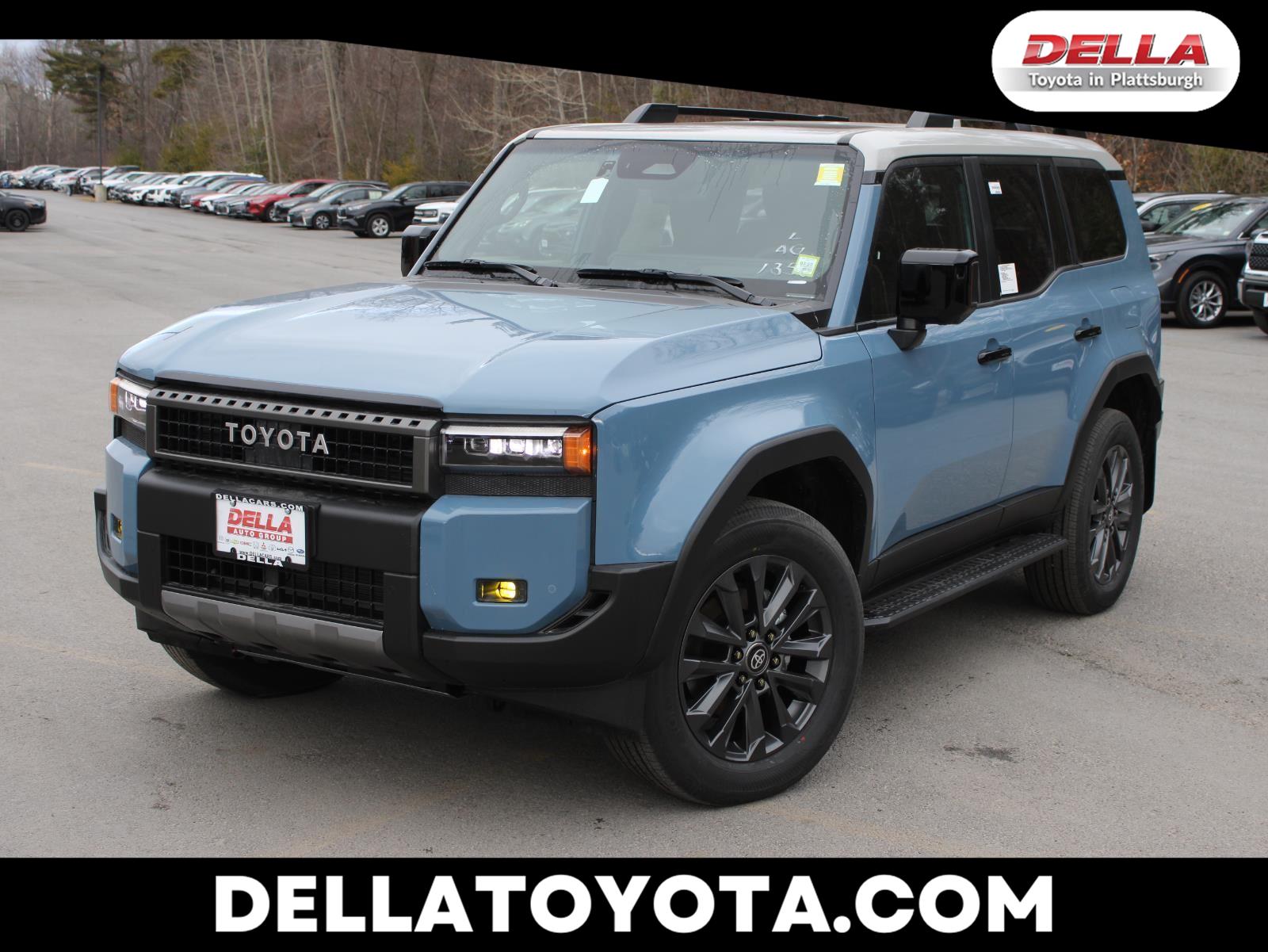 Heritage Blue w/Grayscape Roof 2026 Toyota Land Cruiser 4WD SUV / Crossover Four-Wheel Drive 8-Speed Automatic