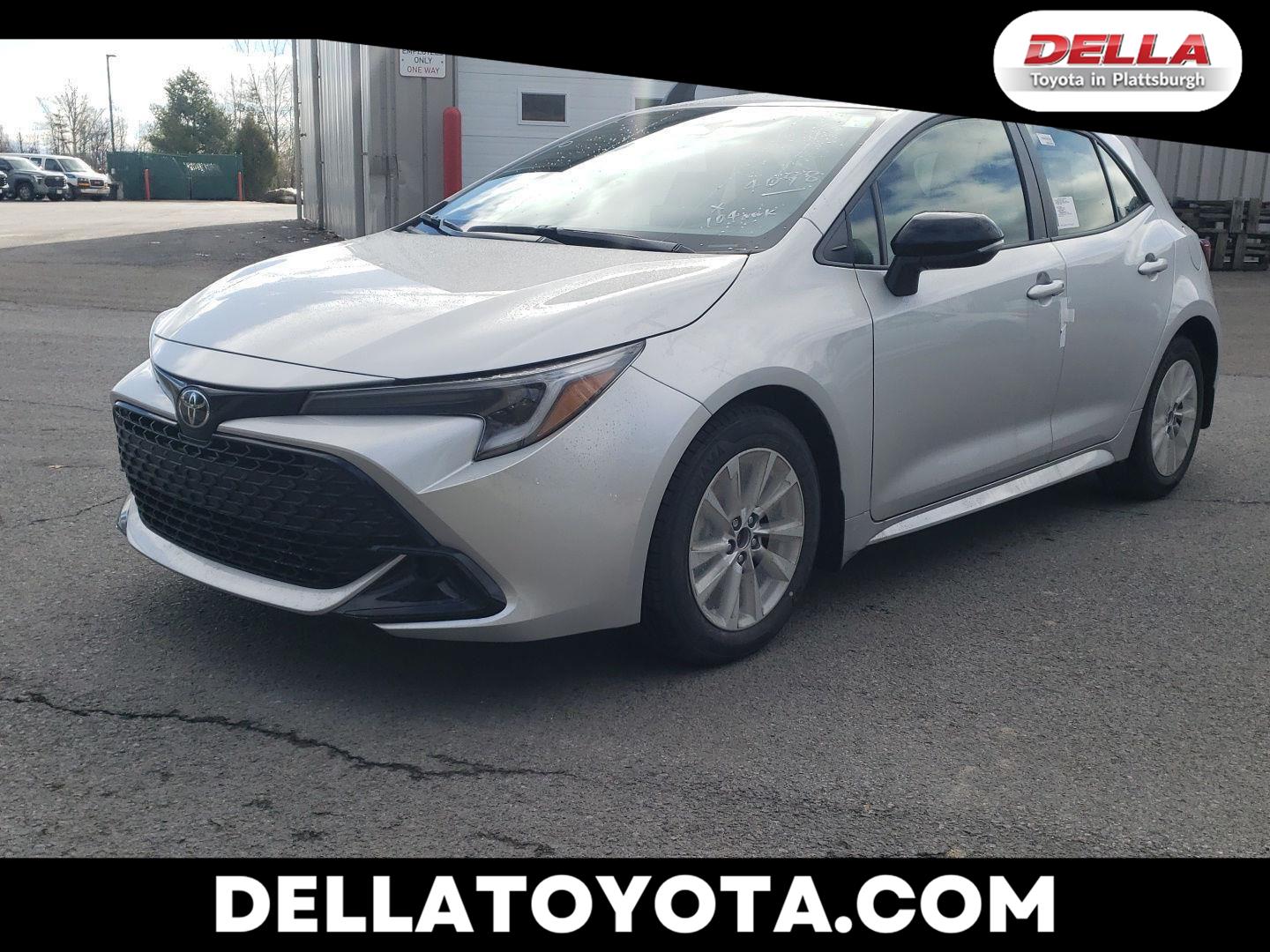 Classic Silver Metallic 2026 Toyota Corolla Hatchback SE FWD Hatchback Front-Wheel Drive Continuously Variable Transmission