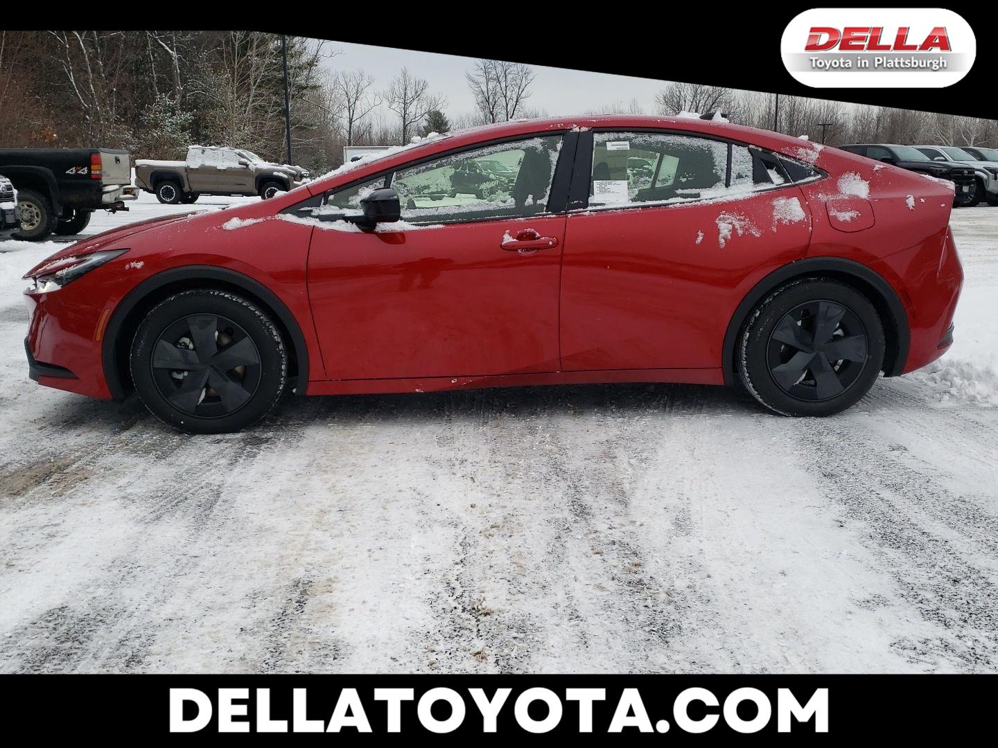 Supersonic Red 2026 Toyota Prius Plug-In Hybrid SE FWD Hatchback Front-Wheel Drive Continuously Variable Transmission