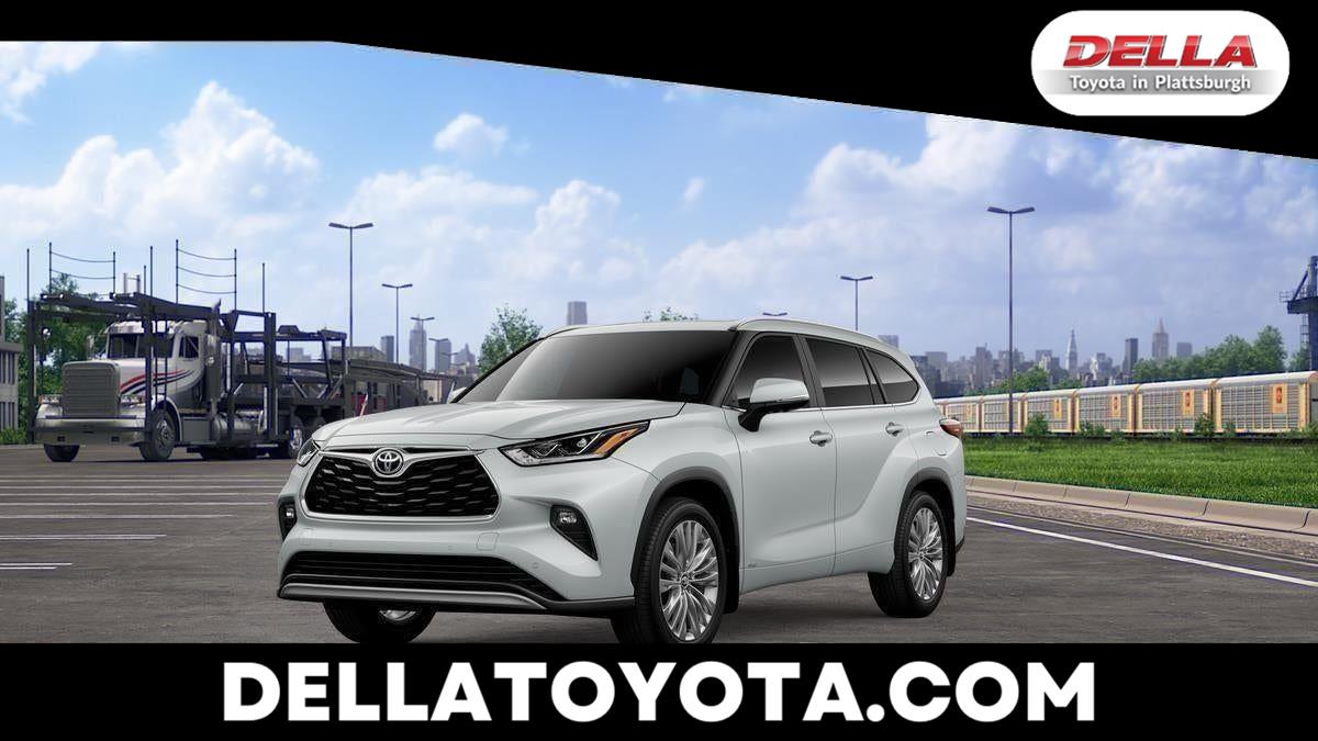 White (Wind Chill Pearl) 2026 Toyota Highlander Hybrid Platinum AWD SUV / Crossover All-Wheel Drive Continuously Variable Transmission
