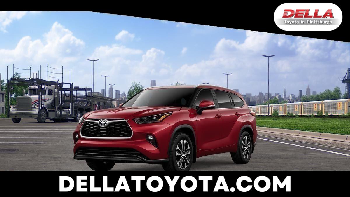 Red (Ruby Flare Pearl) 2026 Toyota Highlander Hybrid XLE AWD SUV / Crossover All-Wheel Drive Continuously Variable Transmission