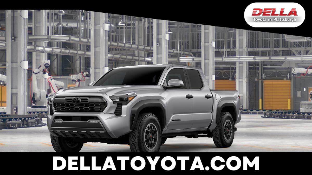 Celestial Silver Metallic 2026 Toyota Tacoma TRD Off-Road Double Cab 4WD Pickup Truck Four-Wheel Drive 8-Speed Automatic