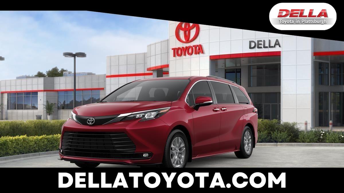 Red (Ruby Flare Pearl) 2026 Toyota Sienna Minivan Front-Wheel Drive Continuously Variable Transmission