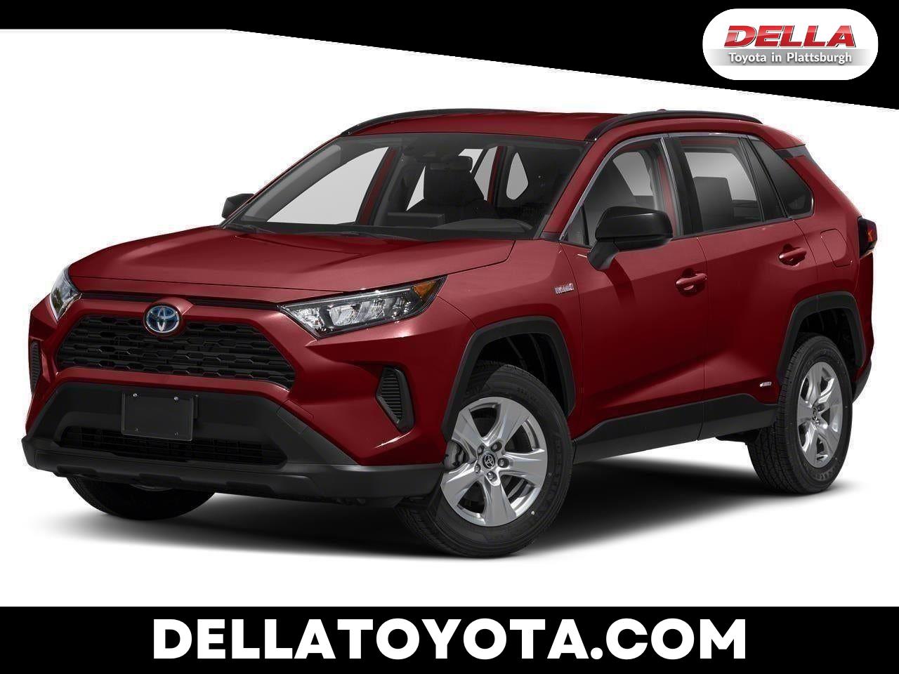 Red (Ruby Flare Pearl) 2021 Toyota RAV4 Hybrid SUV / Crossover All-Wheel Drive Continuously Variable Transmission