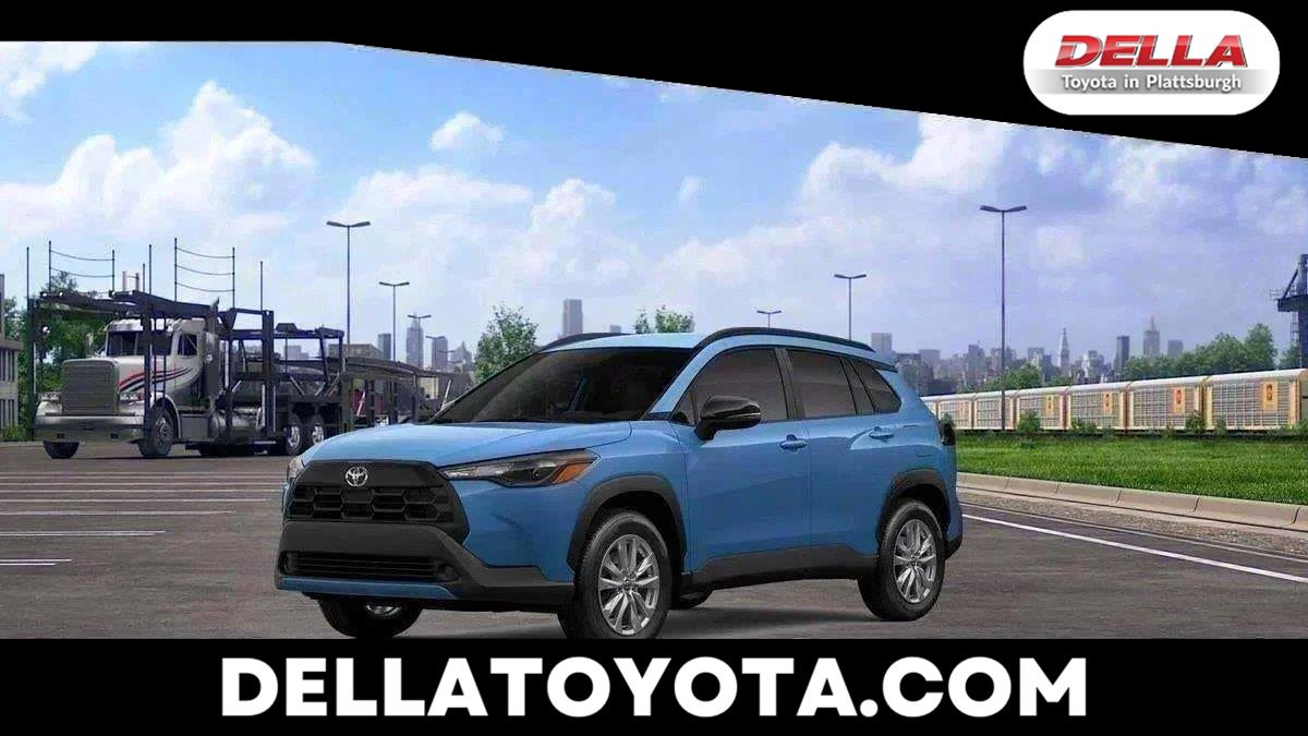Cavalry Blue 2026 Toyota Corolla Cross SUV / Crossover All-Wheel Drive Continuously Variable Transmission