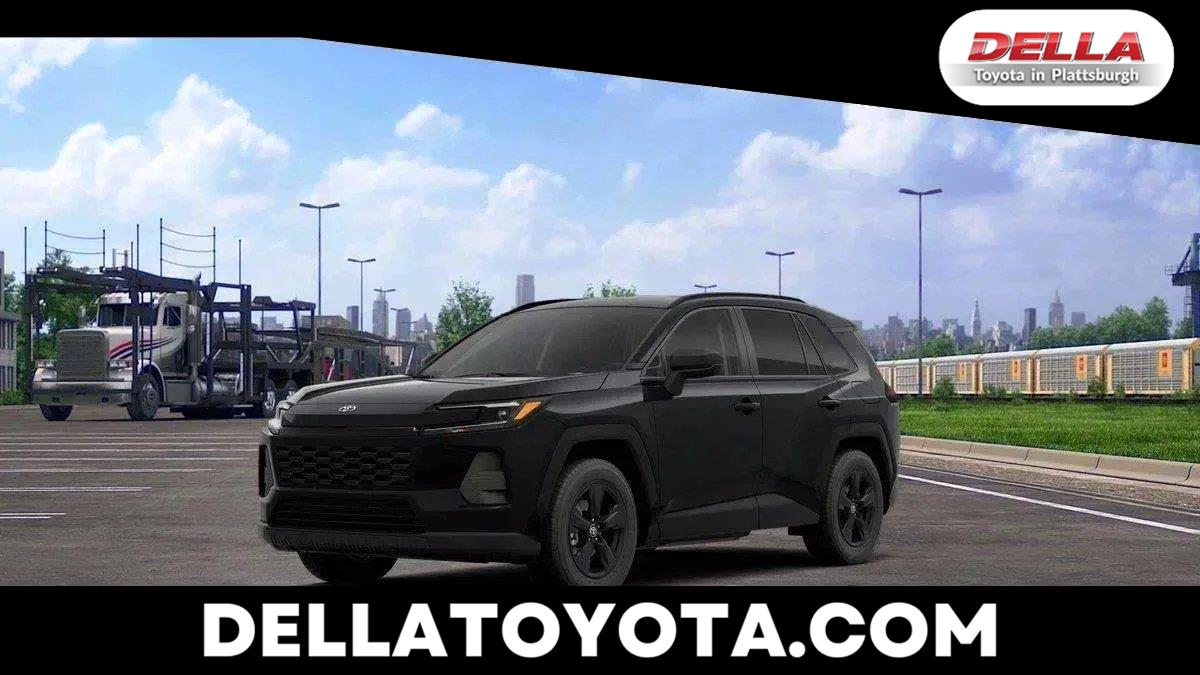 Midnight Black Metallic 2026 Toyota RAV4 SUV / Crossover All-Wheel Drive Continuously Variable Transmission