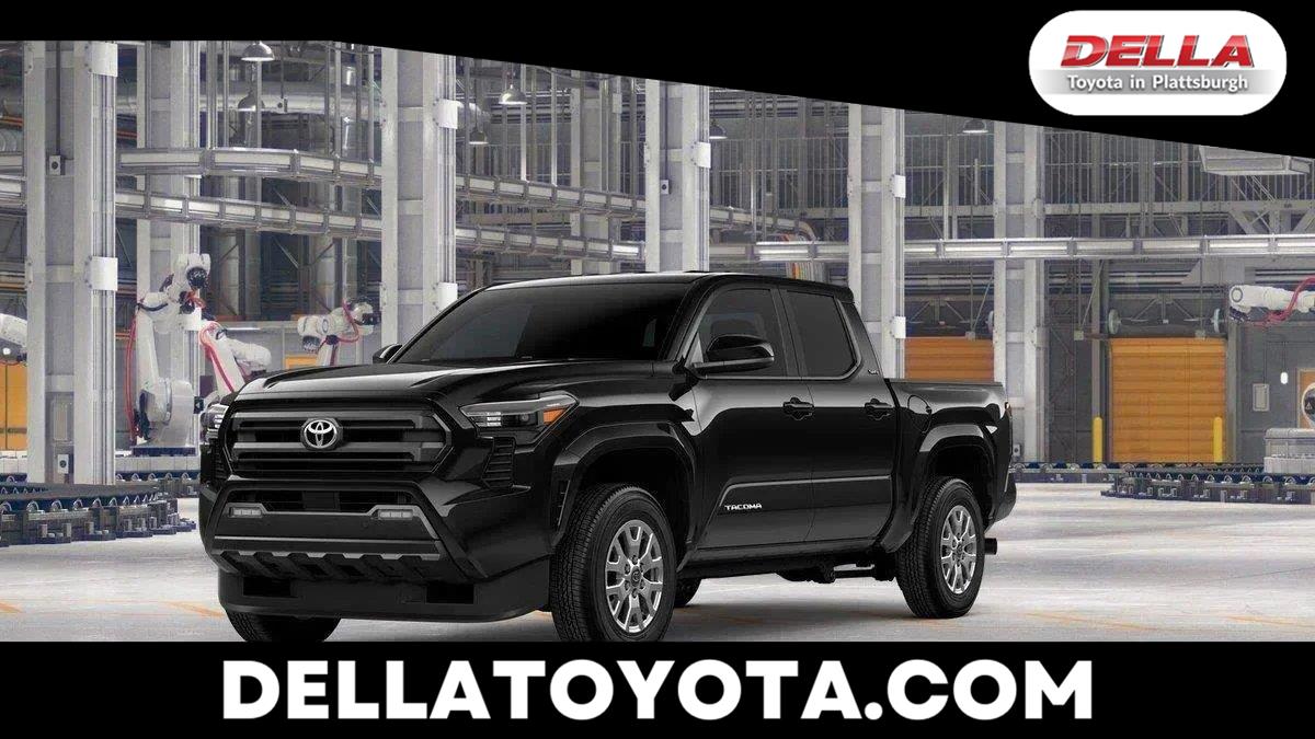 Black 2026 Toyota Tacoma Pickup Truck Four-Wheel Drive 8-Speed Automatic