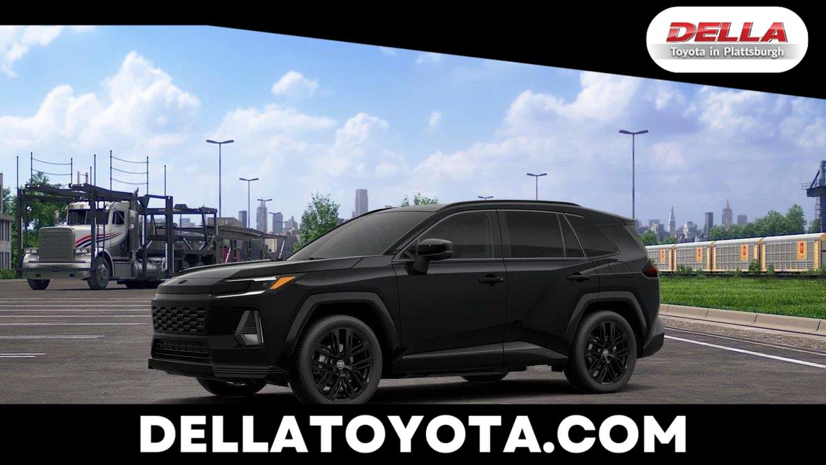 Midnight Black Metallic 2026 Toyota RAV4 SUV / Crossover All-Wheel Drive Continuously Variable Transmission