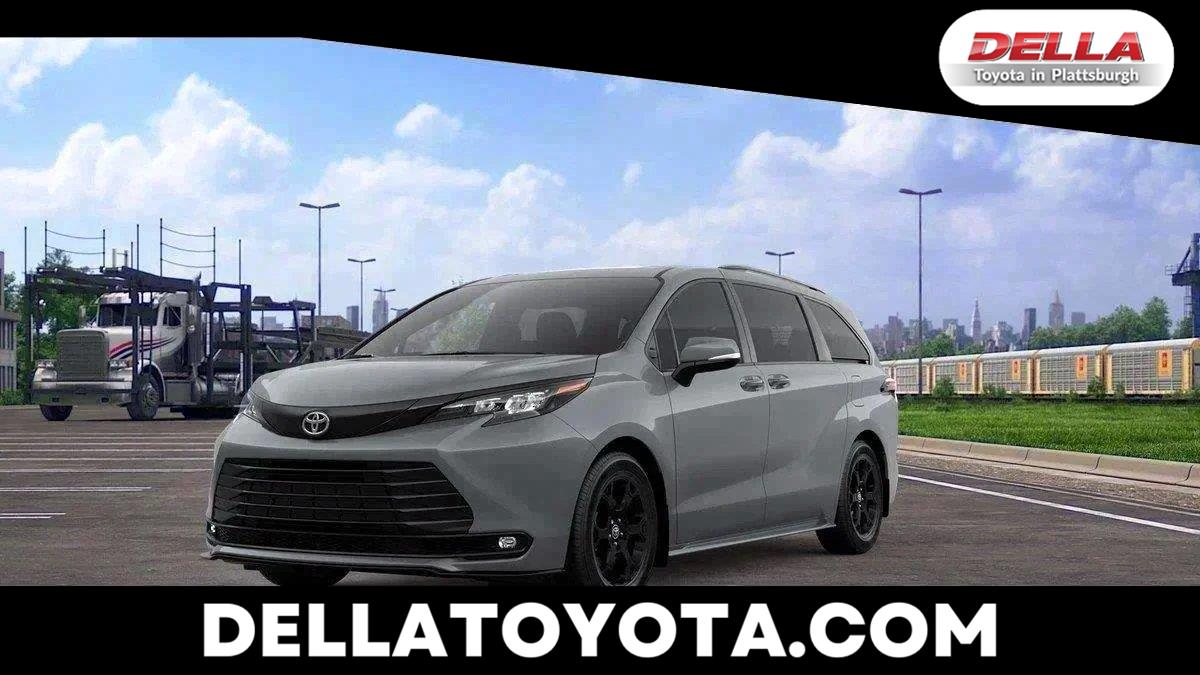 Cement 2026 Toyota Sienna Minivan All-Wheel Drive Continuously Variable Transmission