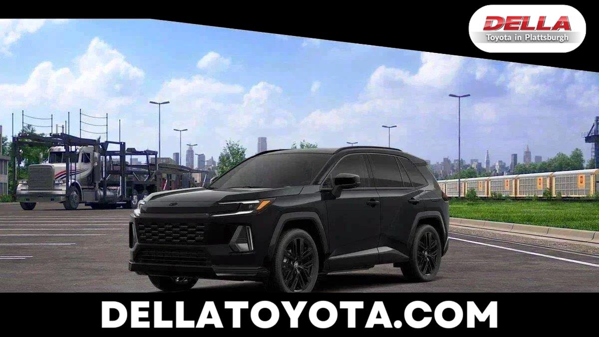 Midnight Black Metallic 2026 Toyota RAV4 SUV / Crossover All-Wheel Drive Continuously Variable Transmission