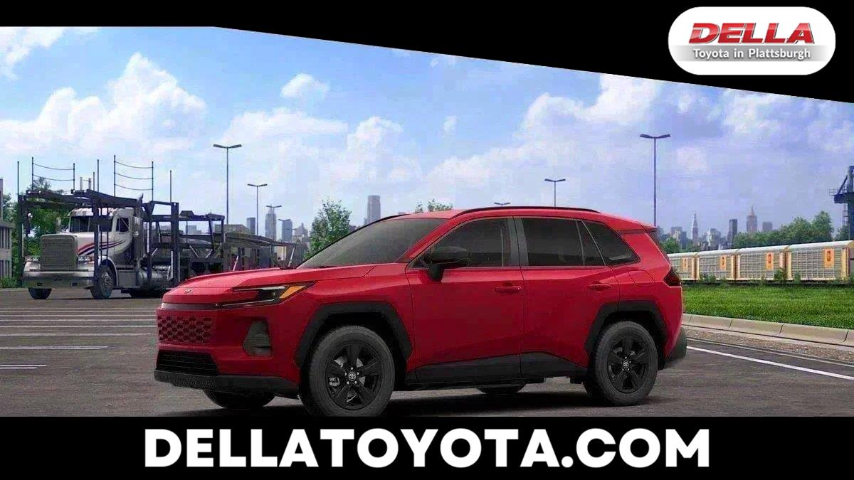 Red (Ruby Flare Pearl) 2026 Toyota RAV4 SUV / Crossover All-Wheel Drive Continuously Variable Transmission