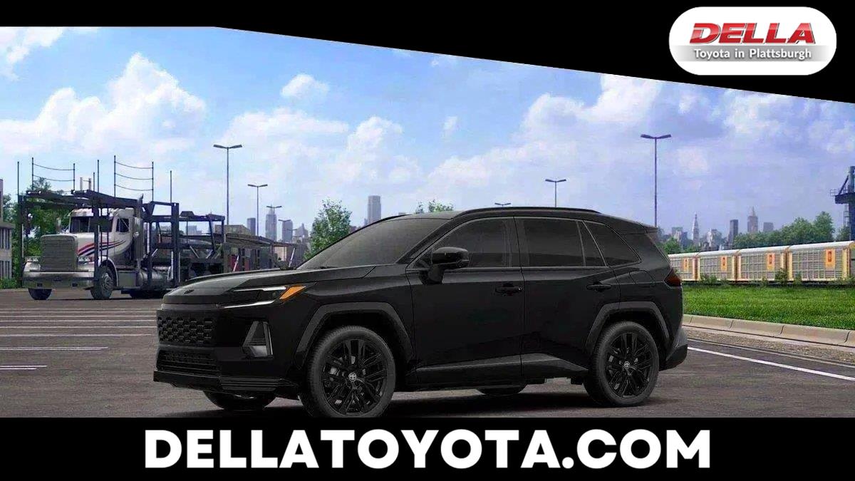 Midnight Black Metallic 2026 Toyota RAV4 SUV / Crossover All-Wheel Drive Continuously Variable Transmission