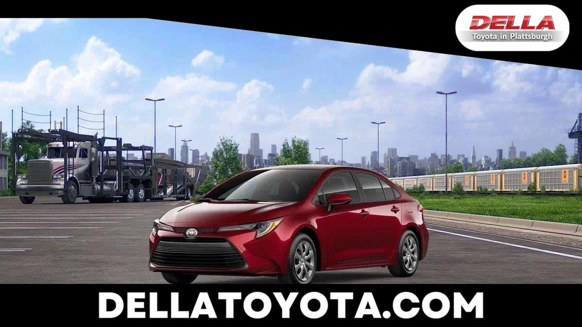 Red (Ruby Flare Pearl) 2026 Toyota Corolla Sedan Front-Wheel Drive Continuously Variable Transmission