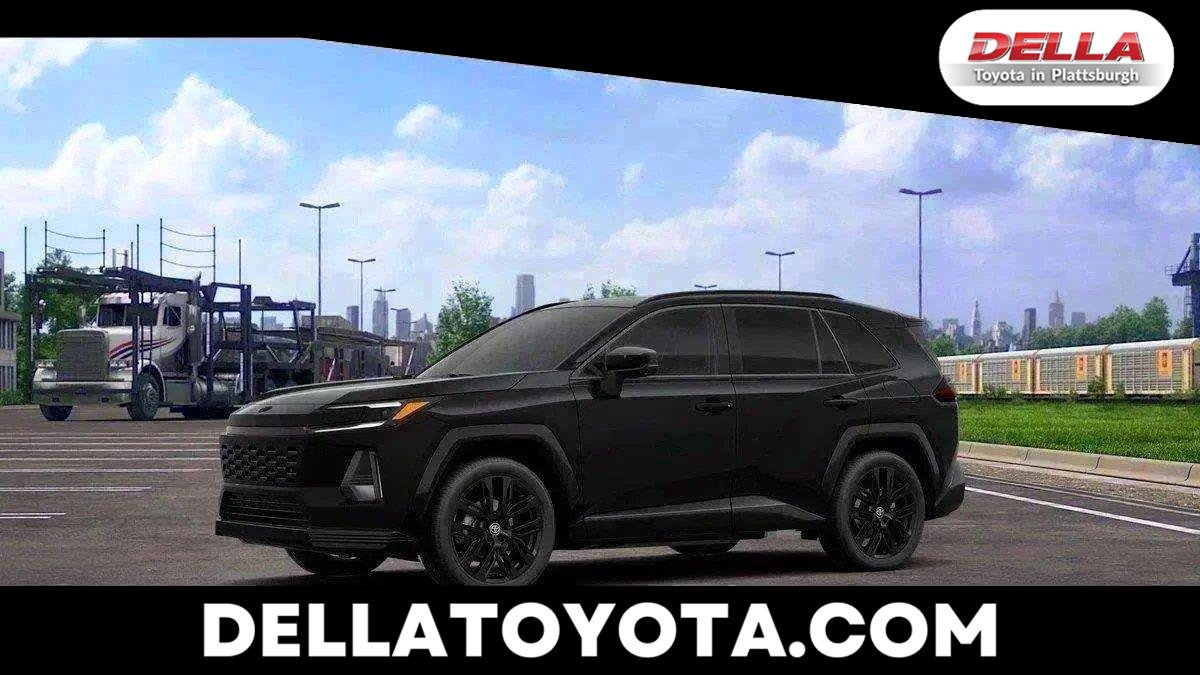 Midnight Black Metallic 2026 Toyota RAV4 SUV / Crossover All-Wheel Drive Continuously Variable Transmission
