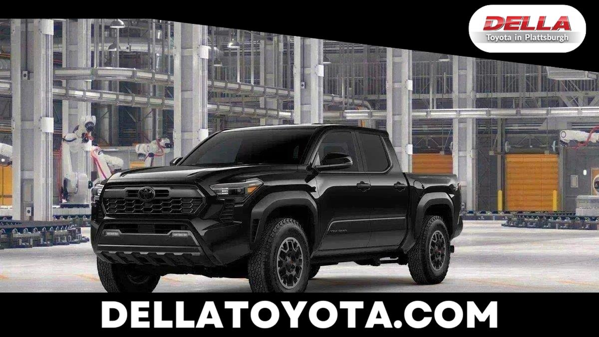 Black 2026 Toyota Tacoma Pickup Truck Four-Wheel Drive 8-Speed Automatic
