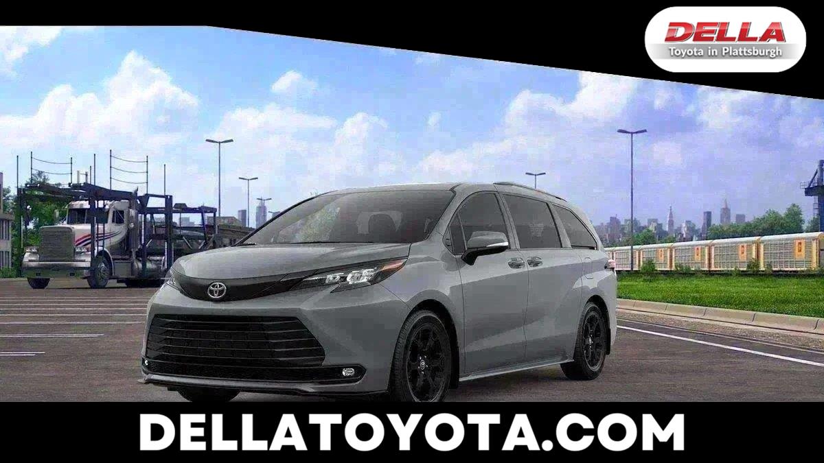 Cement 2026 Toyota Sienna Minivan All-Wheel Drive Continuously Variable Transmission