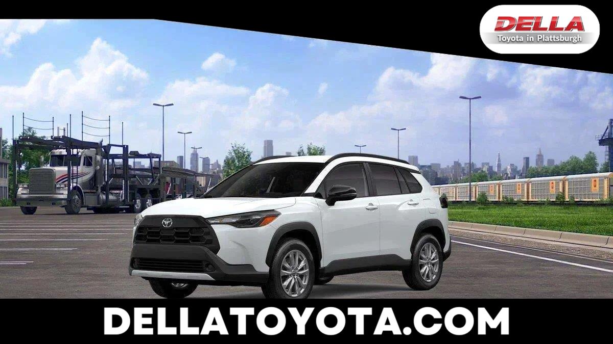 White (Wind Chill Pearl) 2026 Toyota Corolla Cross SUV / Crossover All-Wheel Drive Continuously Variable Transmission