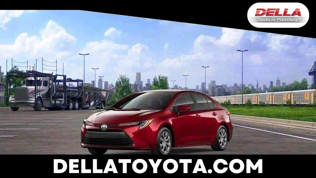 Red (Ruby Flare Pearl) 2026 Toyota Corolla Sedan Front-Wheel Drive Continuously Variable Transmission