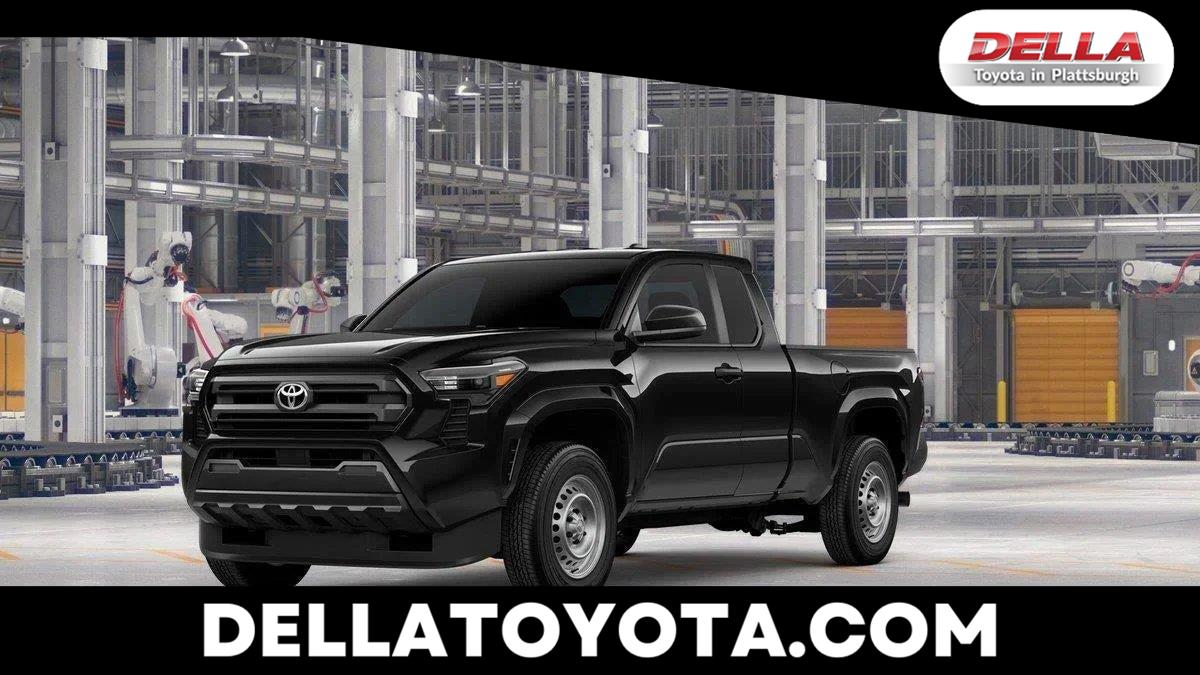 Black 2026 Toyota Tacoma Pickup Truck Four-Wheel Drive 8-Speed Automatic
