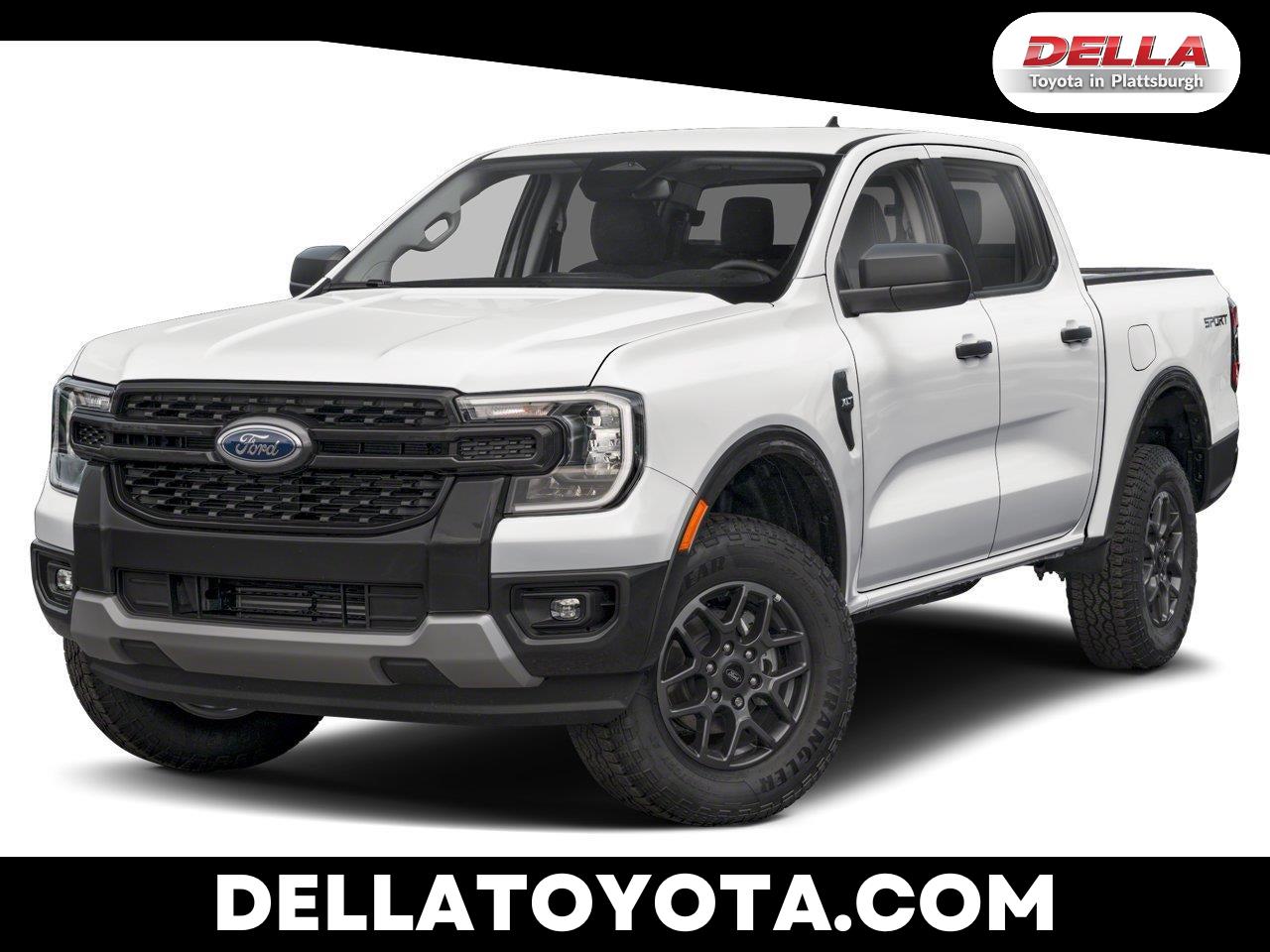Ruby Red Metallic Tinted Clearcoat 2025 Ford Ranger Pickup Truck Four-Wheel Drive Automatic