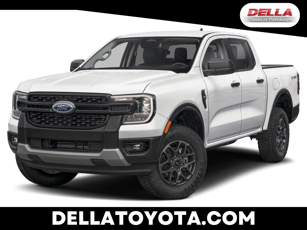 Ruby Red Metallic Tinted Clearcoat 2025 Ford Ranger Pickup Truck Four-Wheel Drive Automatic