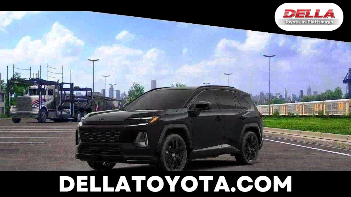 Midnight Black Metallic 2026 Toyota RAV4 SUV / Crossover All-Wheel Drive Continuously Variable Transmission