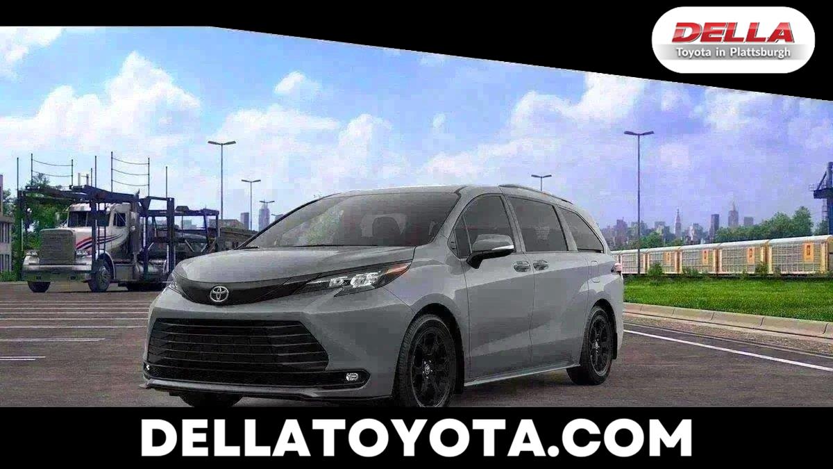 Cement 2026 Toyota Sienna Minivan All-Wheel Drive Continuously Variable Transmission