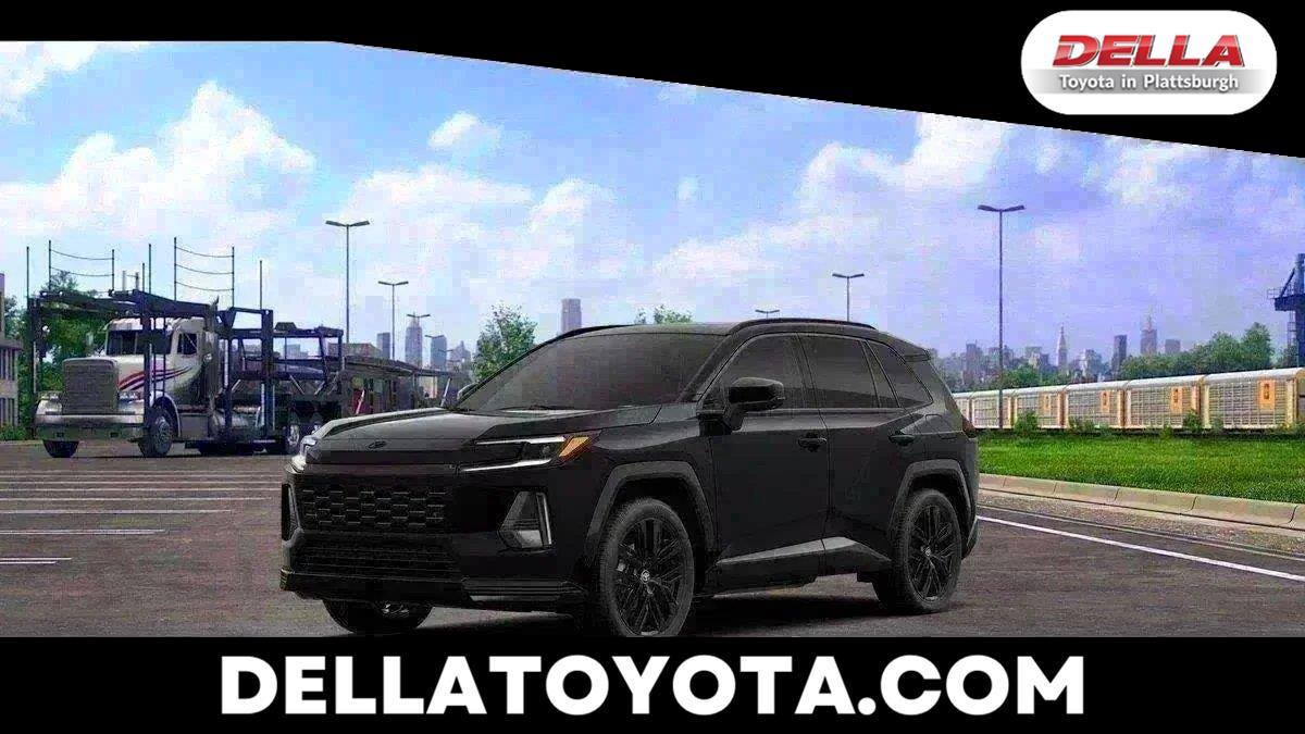 Midnight Black Metallic 2026 Toyota RAV4 SUV / Crossover All-Wheel Drive Continuously Variable Transmission