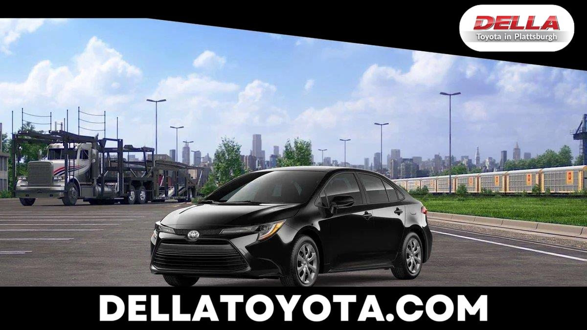 Midnight Black Metallic 2026 Toyota Corolla Sedan Front-Wheel Drive Continuously Variable Transmission