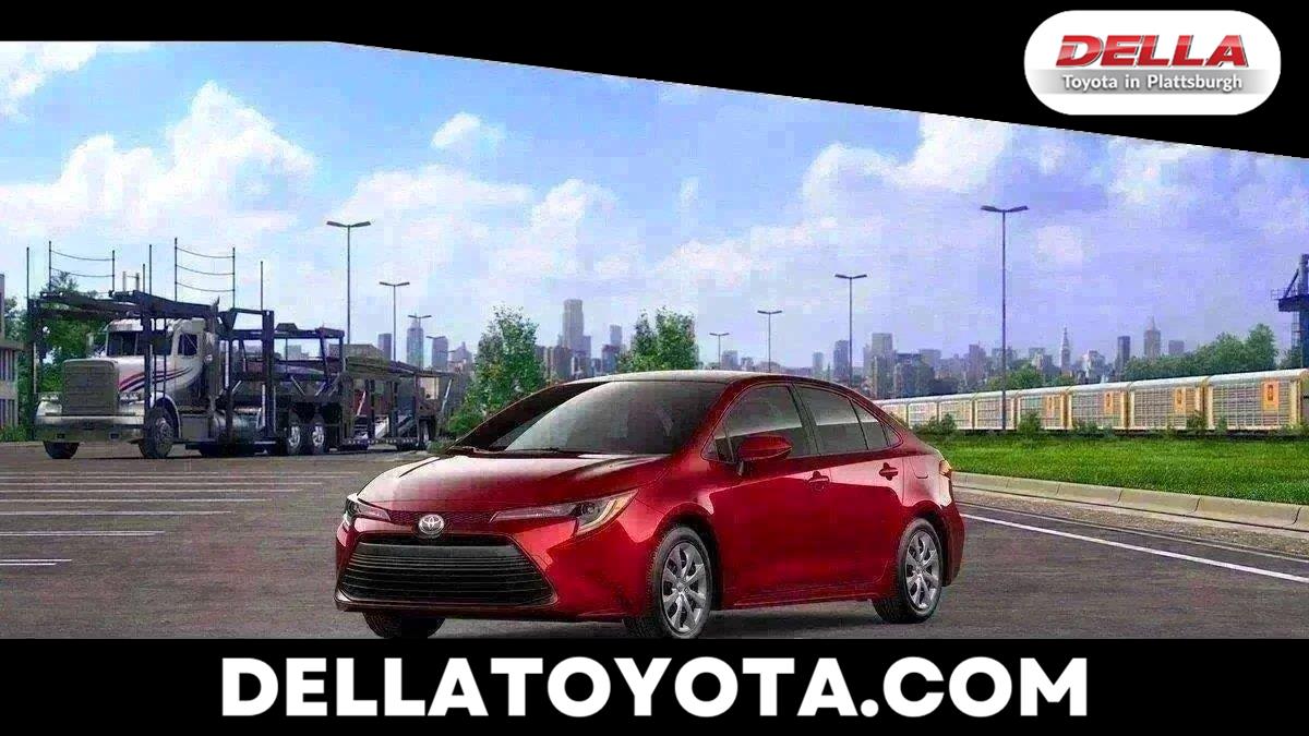 Red (Ruby Flare Pearl) 2026 Toyota Corolla Sedan Front-Wheel Drive Continuously Variable Transmission