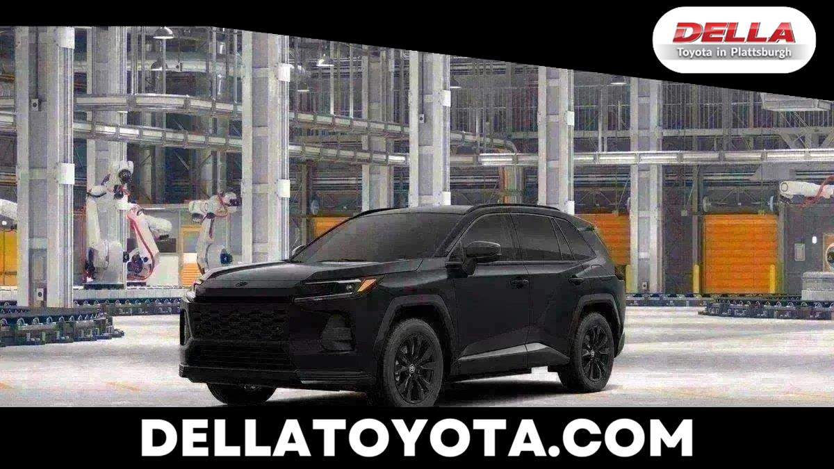 Midnight Black Metallic 2026 Toyota RAV4 Plug-in Hybrid SUV / Crossover Continuously Variable Transmission