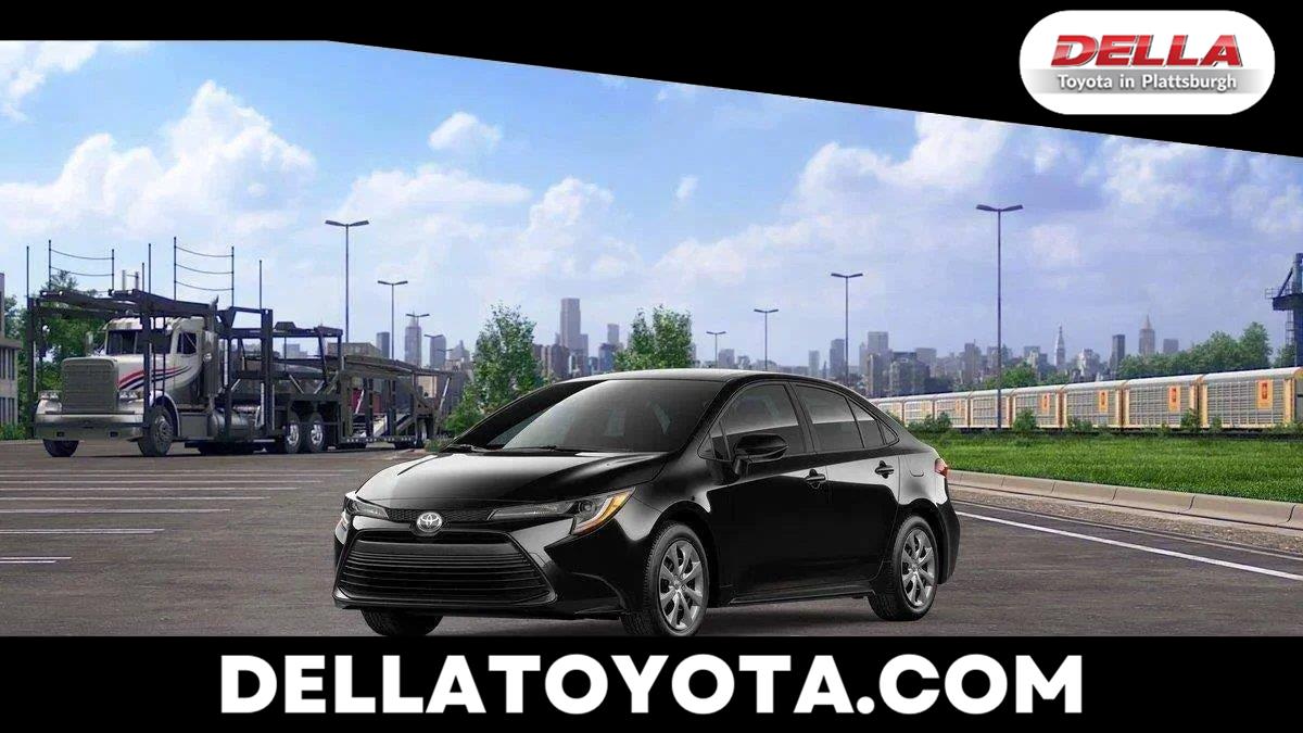 Midnight Black Metallic 2026 Toyota Corolla Sedan Front-Wheel Drive Continuously Variable Transmission
