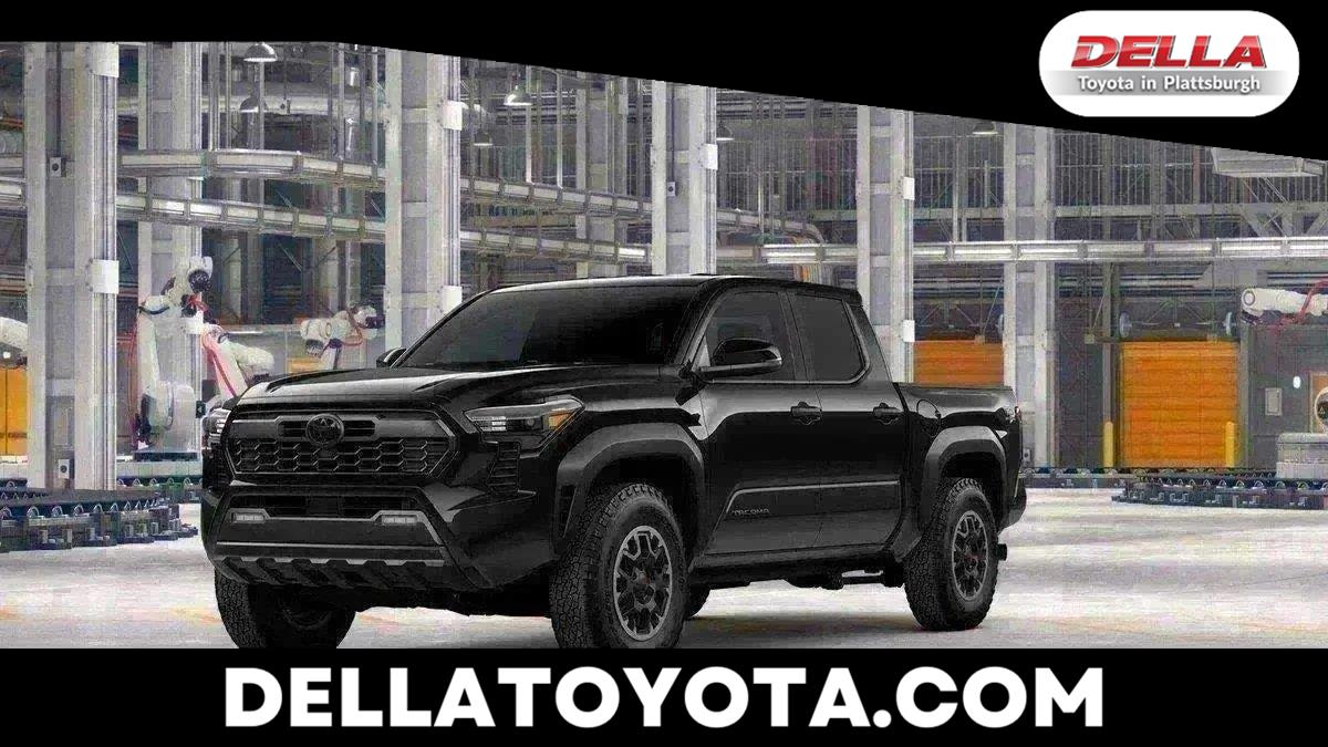 Black 2026 Toyota Tacoma Pickup Truck Four-Wheel Drive 8-Speed Automatic