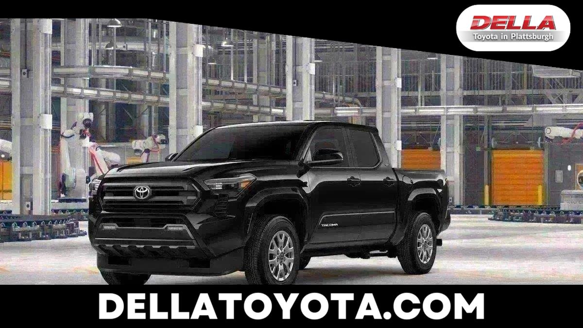 Black 2026 Toyota Tacoma Pickup Truck Four-Wheel Drive 8-Speed Automatic