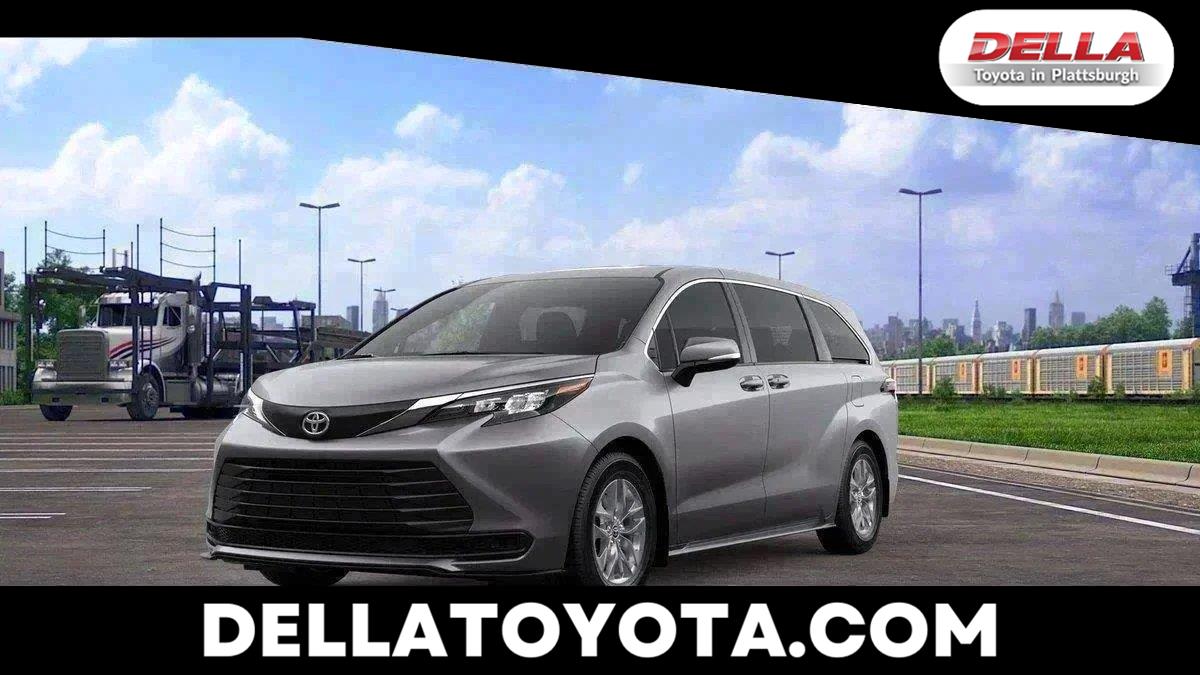 Heavy Metal 2026 Toyota Sienna Minivan All-Wheel Drive Continuously Variable Transmission