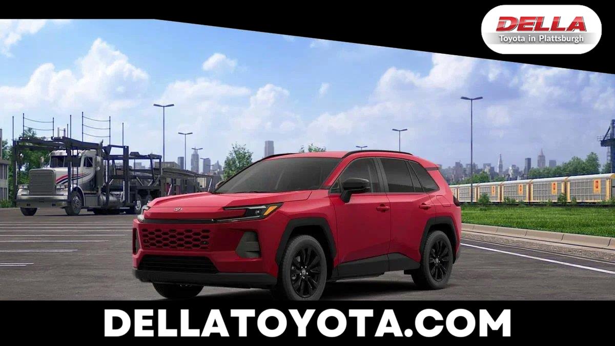 Red (Ruby Flare Pearl) 2026 Toyota RAV4 SUV / Crossover All-Wheel Drive Continuously Variable Transmission