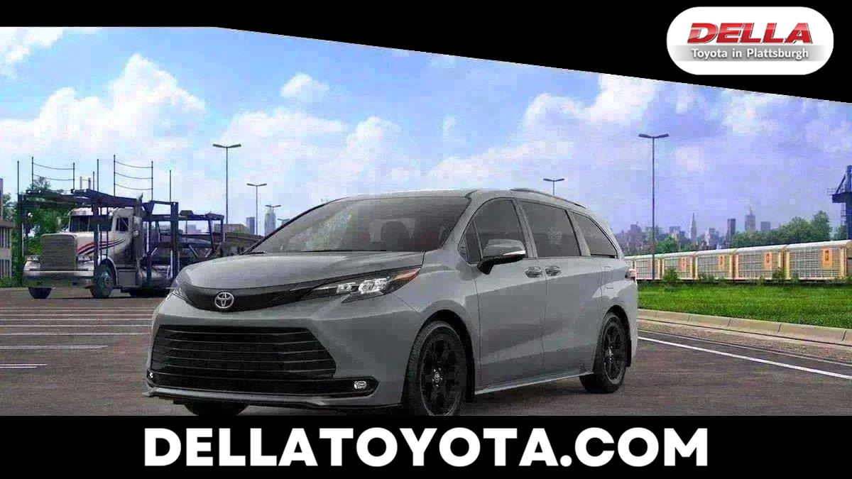 Cement 2026 Toyota Sienna Minivan All-Wheel Drive Continuously Variable Transmission