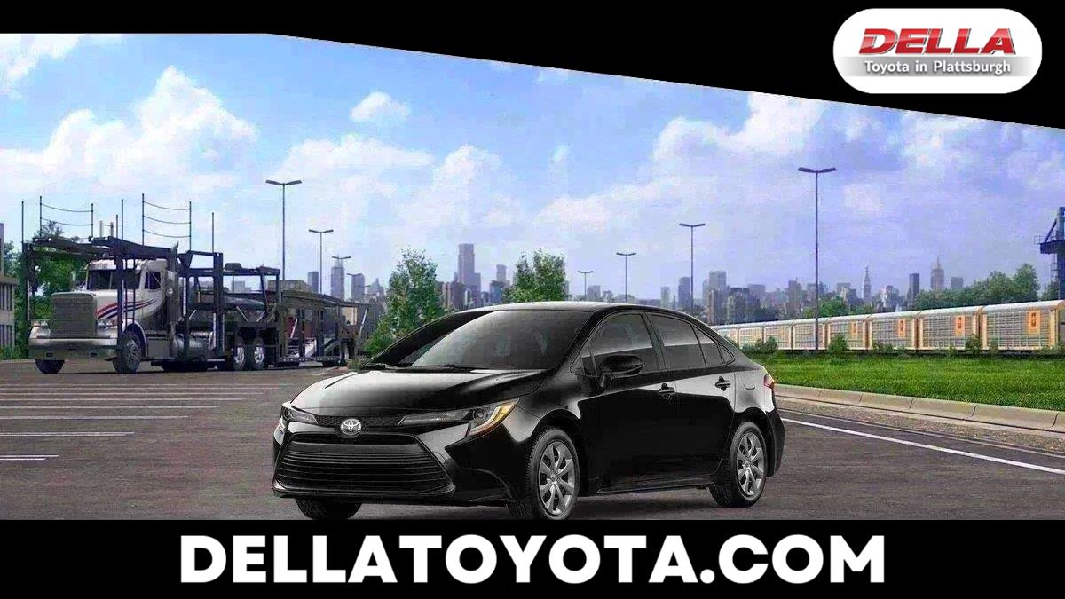 Midnight Black Metallic 2026 Toyota Corolla Sedan Front-Wheel Drive Continuously Variable Transmission