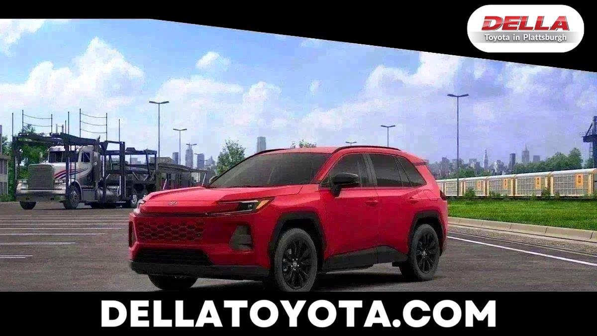 Red (Ruby Flare Pearl) 2026 Toyota RAV4 SUV / Crossover All-Wheel Drive Continuously Variable Transmission