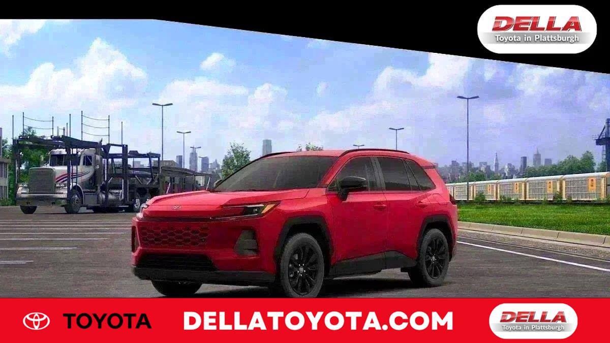 Red (Ruby Flare Pearl) 2026 Toyota RAV4 SUV / Crossover All-Wheel Drive Continuously Variable Transmission